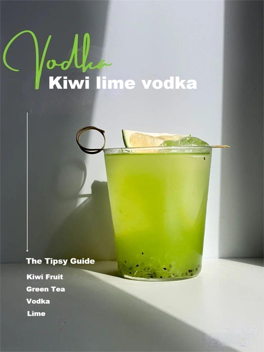 FOR TIPSY WEEKEND: KIWI LIME VODKA