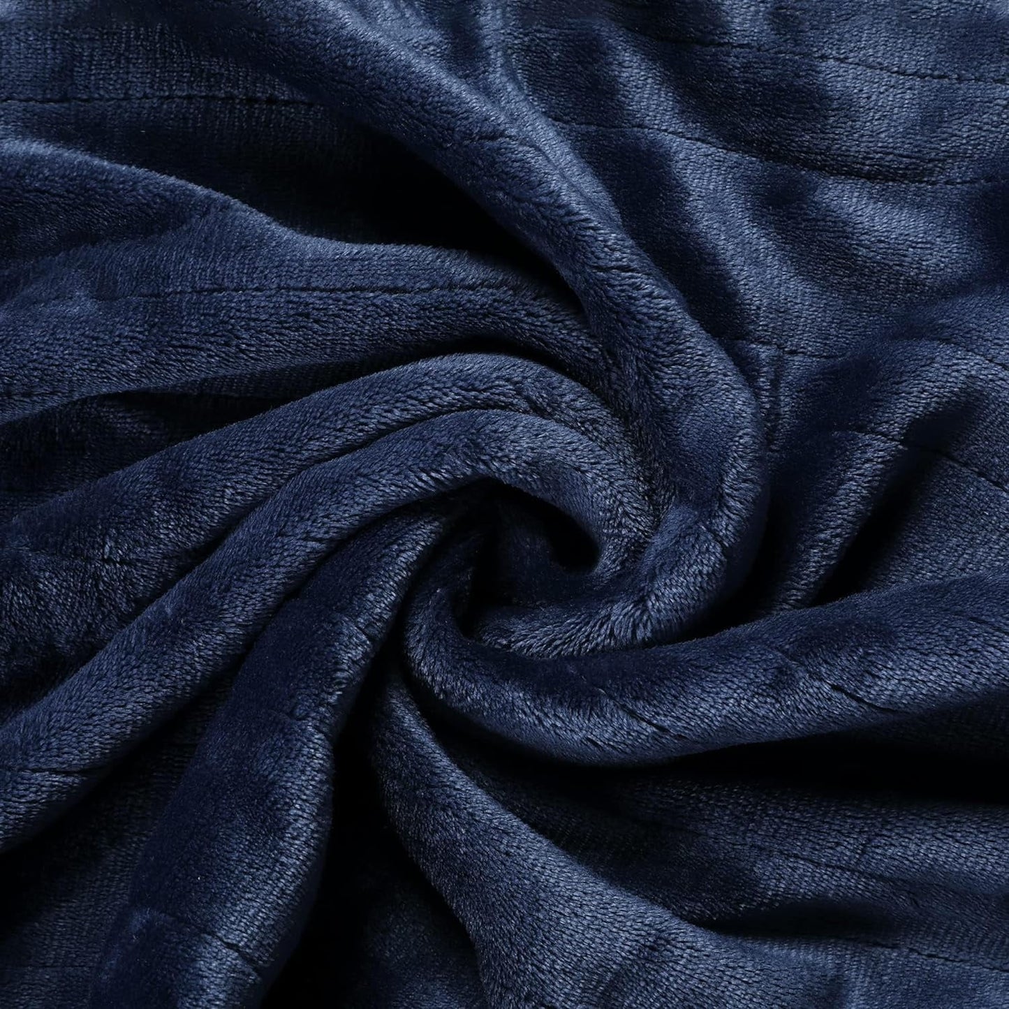 Royalcraft Electric Heated Blanket, 84" x 62" Twin Size Electric Blanket with 10 Heating Levels and 12 Hours Auto-Off, Soft Flannel Blanket with ETL Certification,Blue