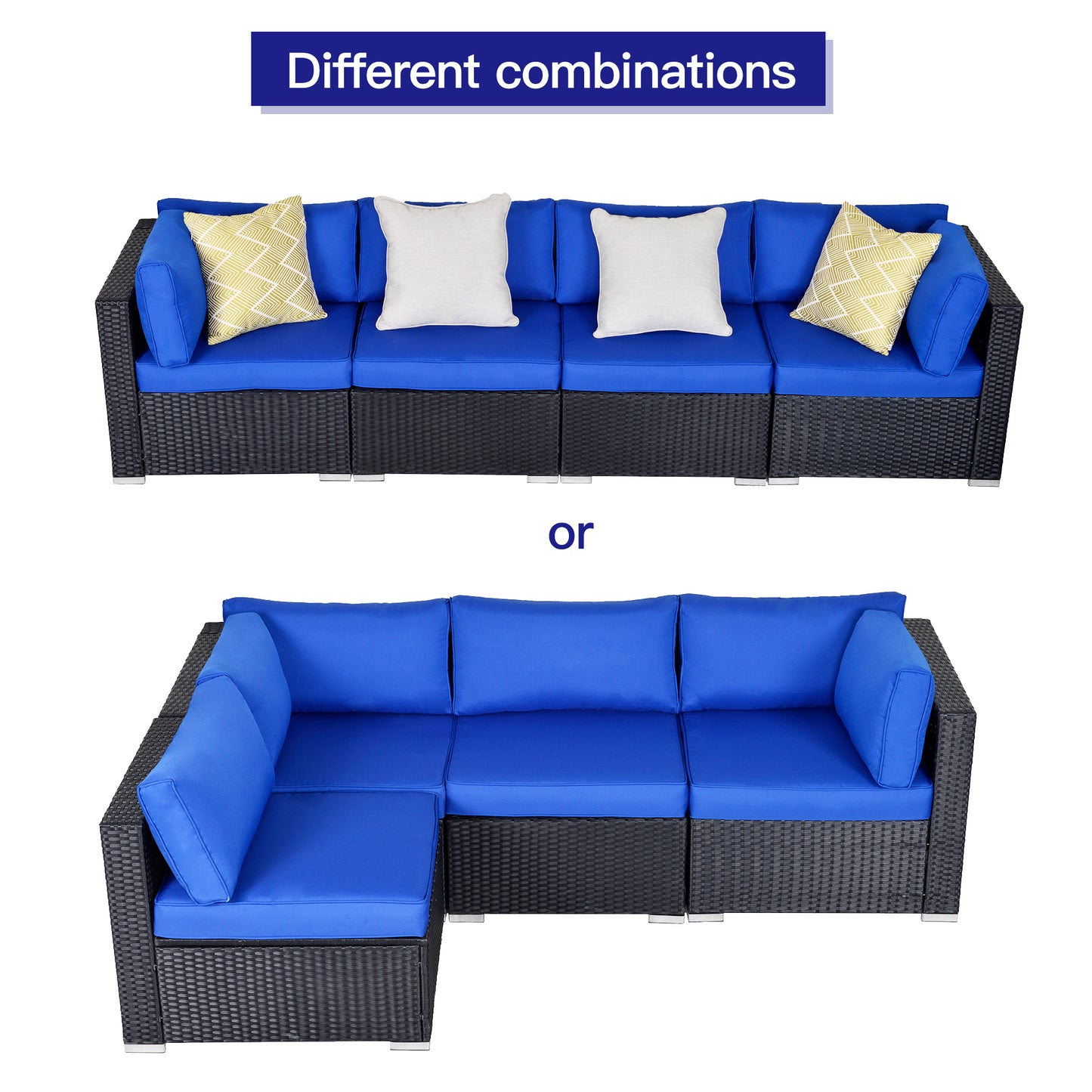 4 Piece Sectional Set - Sunvivi