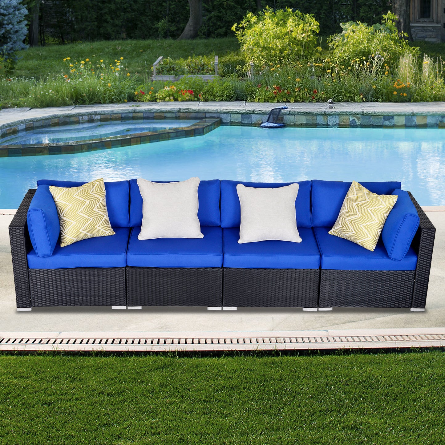4 Piece Sectional Set - Sunvivi