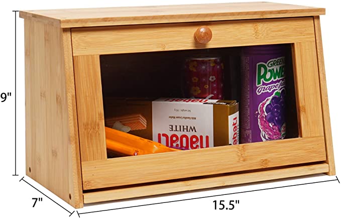 Large Bamboo Bread Holder - Sunvivi