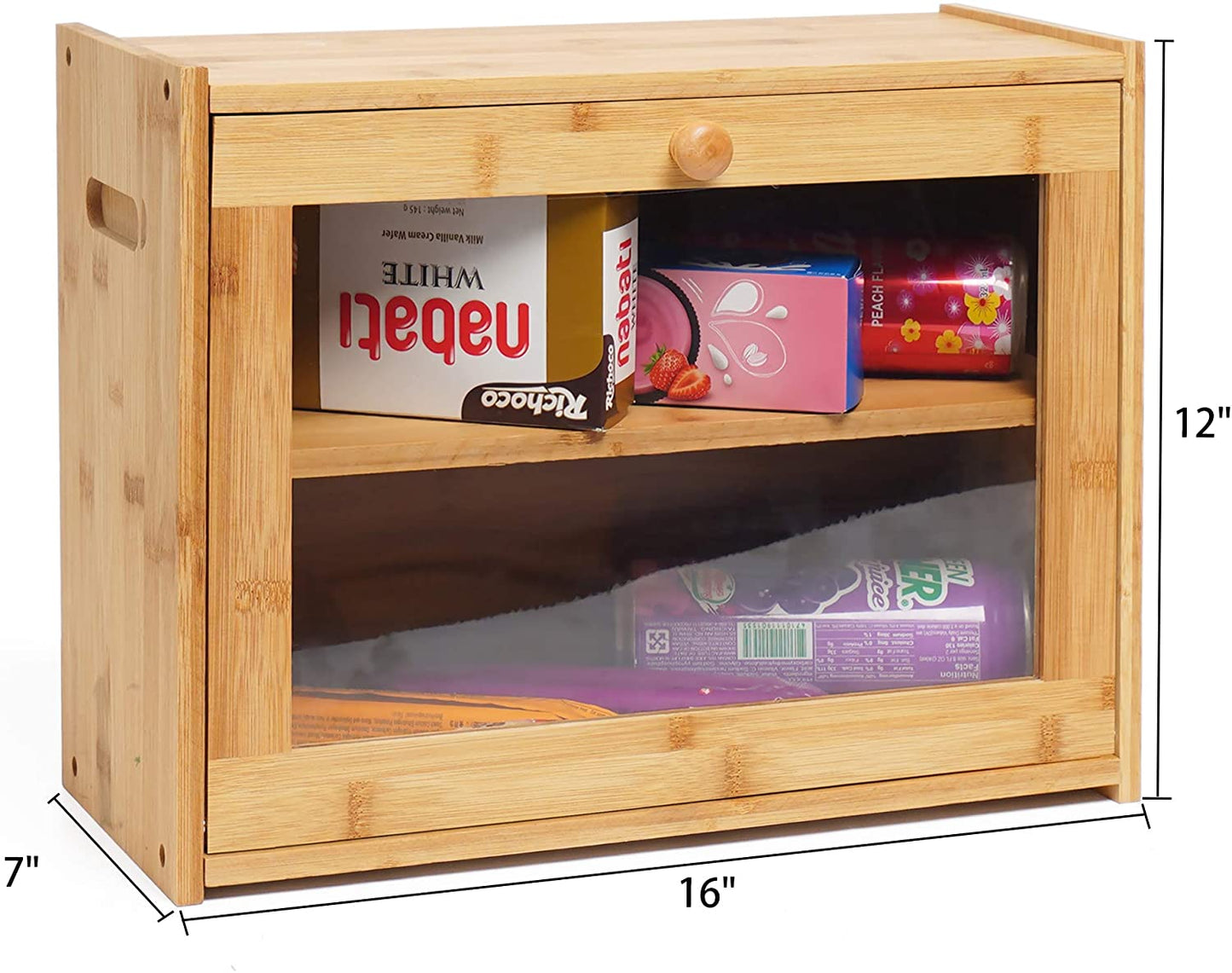 XLarge Bamboo Bread Holder - Sunvivi