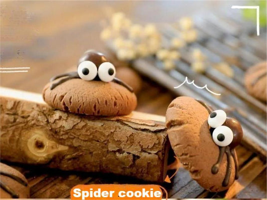 Spider Chocolate Cookies for Halloween