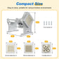 Sunvivi Commercial French Fry Cutter, Heavy Duty Potato & Vegetable Slicer with 3 Blades (1/2", 3/8", 6-Wedge), Stainless Steel