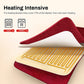 SUNVIVI Electric Blanket Queen Size with Dual Controllers,10 Heating Levels& 12 hours Auto-off,Overheat Protection,Red-3