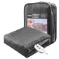 Royalcraft 50" x 60" Electric Blankets Heated Throw Soft Flannel Heating Blanket with 4 Hours Auto Off, ETL Certified, Grey