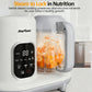Heynemo All-in-One Baby Food Maker with Steamer, Blender, Heating & Stirring | LCD Display, Self-Clean Baby Food Processor