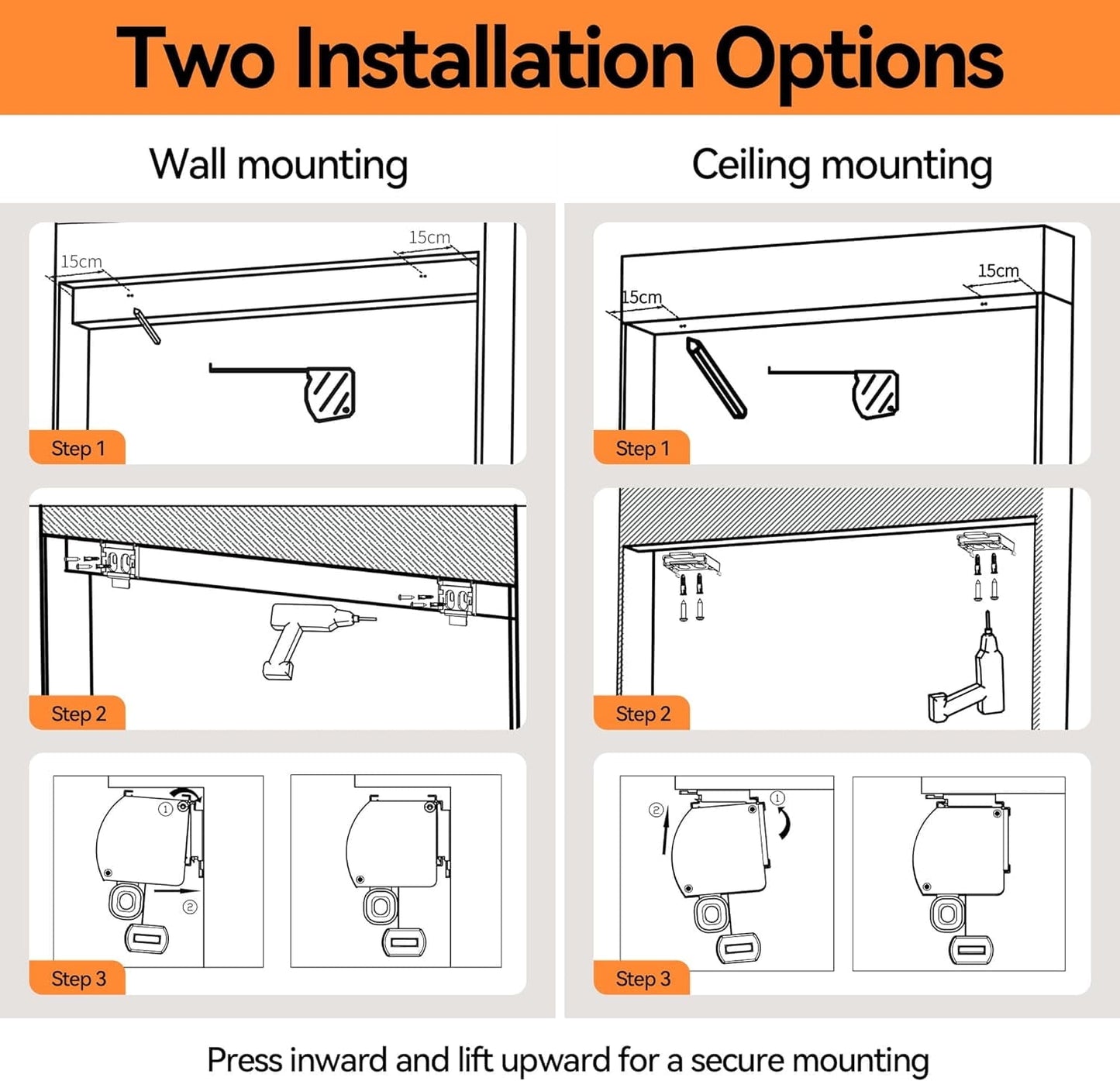 Superjoe Outdoor Roller Shades with 95% UV Blockout, 6'L x 6'W Exterior Cordless Patio Shades Roll Up Outdoor Blinds for Porch Gazebo, Blockout Waterproof Protect Privacy, Brown
