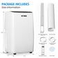 Heynemo 14,000 BTU 3-in-1 Portable Air Conditioner with Heat, Dehumidifier & Fan