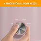 2QT Small Slow Cooker with Removable Ceramic Pot, 3 Heating Settings, Dishwasher-Safe Glass Lid, Pink