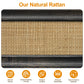RoyalCraft Rattan Storage Cabinets, Accent Boho Storage Cabinet with 2 Drawers and 2 Shelves, Multipurpose Modern Storage Cabinet for Living Room, Entryway, Front Hall, Hallway