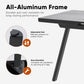 Royalcraft Patio Dining Expandable Table, 59"- 75" Aluminum Outdoor Dining Table, Rectangular Patio Table with Adjustable Feet, Metal Outdoor Table for 4-8 Person, Backyard Garden Porch Deck, Grey