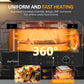 Sunvivi Electric Indoor Pizza Oven with 6 Presets