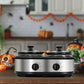 Cozy Home Superjoe 2.5 qt Dual Pot Stainless Steel Crock Electric Slow Cooker