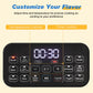 Heynemo 12-in-1 Digital Programmable Slow Cooker, 6.5 QT Large Multicooker, Multi-Cooker with Timer, Temp Control, Red