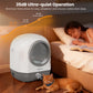 Smart Self-Cleaning Automatic Cat Litter Box with Odor Control, Infrared Sensors, Sleep Mode, and Remote APP Control for Hands-Free Convenience, White