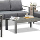 4 Pieces Aluminum Conversation Set