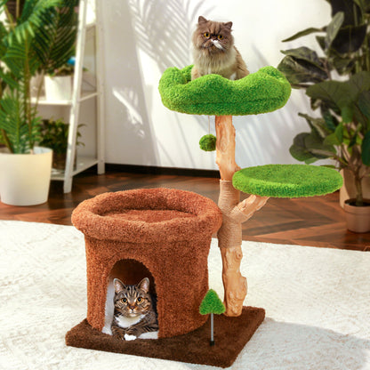 Keygarzone 32-Inch Multi-Level Cat Tree Tower
