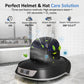 Superjoe Helmet & Cap Care Machine, Black Hat Helmet Care Machine with Steam Iron, UV Light, O? ozone & 3-Color Lighting, Restore Misshapen Cap Shape, Helmet Hat Cleaner for Various Hats and Helmets