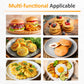 Sunvivi Breakfast Sandwich Maker with Egg Cooker Ring and Non-Stick Baking Plate, for Stuffed Burgers, Sliders, English Muffins, Mini Waffles