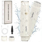 Heynemo Versatile 2-in-1 Electric Bikini Trimmer for Women: Waterproof Pubic Razor for Face Body Bikini Underarm Leg Arm, White