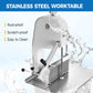Heynemo Electric Bone Saw, 1500W Meat Cutting Bandsaw with 0.16-7.9" Thickness Range, 5 Blades for Beef, Pork, Fish
