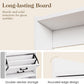 Royalcraft 5-in-1 Shoe Cabinet with Flip Drawer, Entryway Shoe Storage with Pegboard, Adjustable Shelf, Wood Entryway Cabinet, White