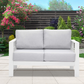 Patio Furniture Aluminum Loveseat