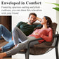 Royalcraft Modern Accent Chair, Comfy Armchair with Cushion and Metal Frame, Lounge Sofa Chair for Living Room, Bedroom, Home Office, Beige