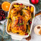 Heynemo 26-Quart Electric Roaster Oven with Viewing Lid, Defrost/Warm Function, Blue
