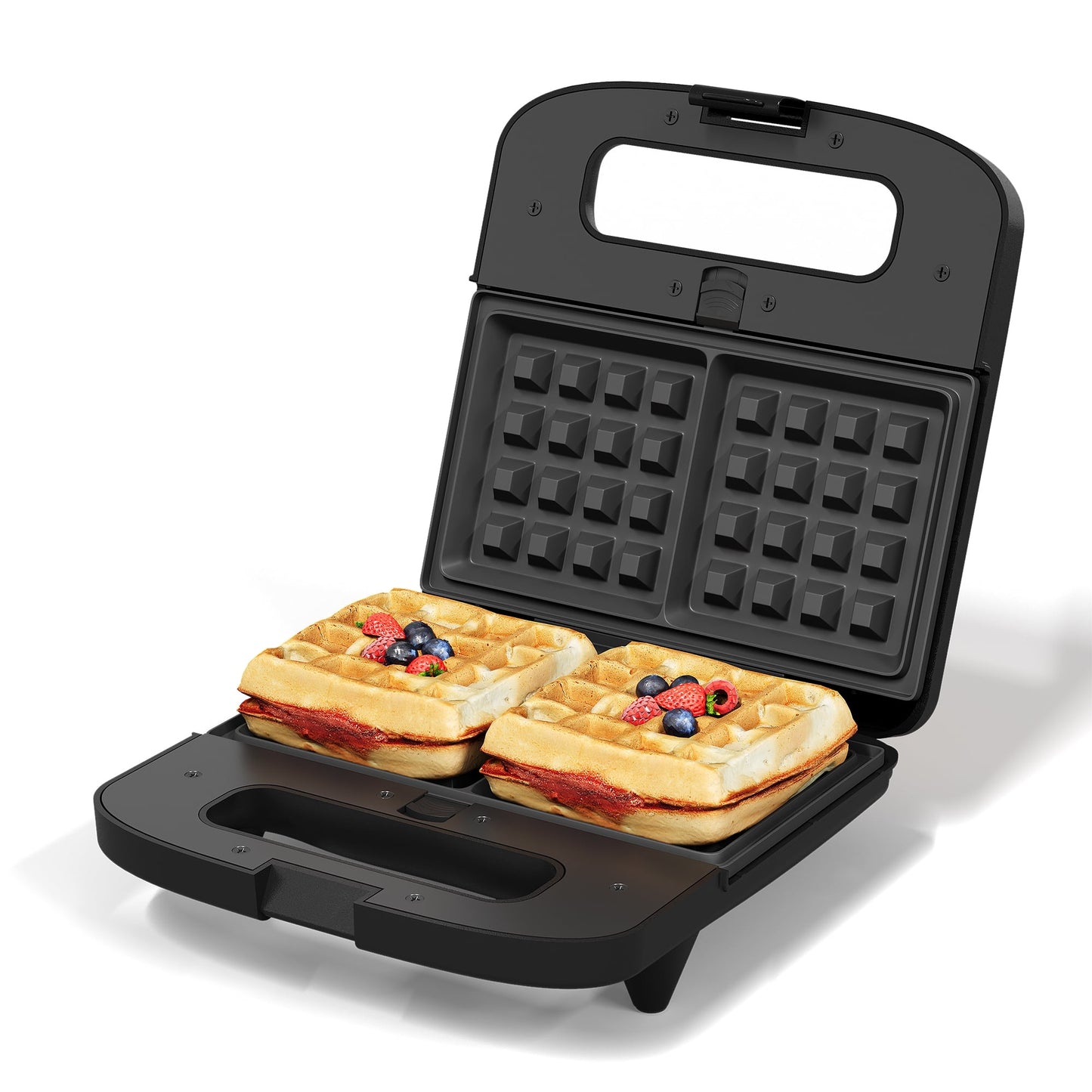 Heynemo 3 in 1 Electric Waffle, Grill & Sandwich Maker-1