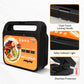 Heynemo Versatile 3-in-1 Waffle Maker & Panini Press, 1000W Electric Sandwich Maker with Removable Non-Stick Plates, Tempered Glass Lid, Cool Touch Handle & Easy Cleanup-2