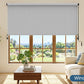 CozyHome Outdoor Roller Shade 6' x 6', Cordless Patio Shade with Crank Handle, 95% UV Protection, Aluminum Privacy Sun Shade for Patio, Gray