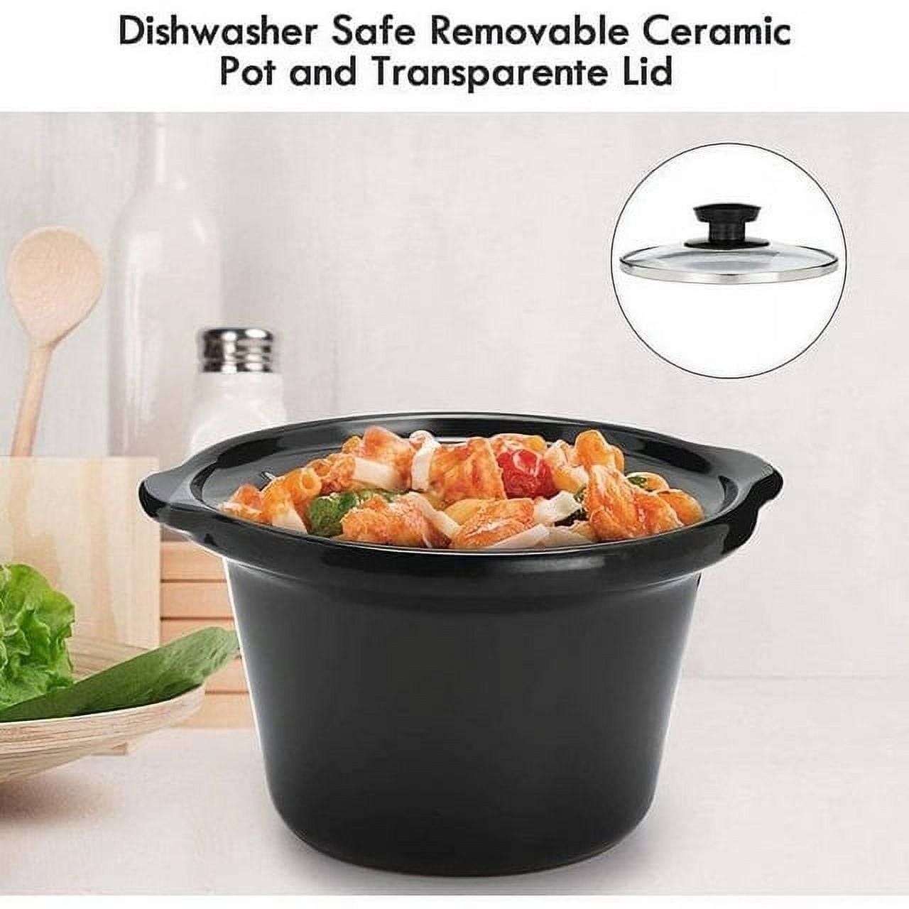 Superjoe Dual Pot Electric 2.5 qt Slow Cooker