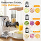 Heynemo 4-in-1 Stand Mixer 5.3QT with Fermentation, Electric Dough Mixer with Juicer, Meat Grinder & Salad Maker