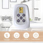 Royalcraft Electric Blanket Queen Size with Dual Control, 10 Heating Levels& 12 hours Auto-off, Overheat Protection, Grey