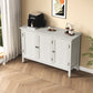 Heynemo Buffet Cabinet with Doors and Adjustable Shelves