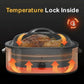 Superjoe 18 QT Electric Roaster Oven, Stainless Steel Roaster Pan for Turkey with Removable Insert Pot, Black