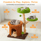 Keygarzone 32-Inch Multi-Level Cat Tree Tower