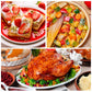 26 Quart Electric Turkey Roaster Oven with Visible Glass Lid,Removable Pan & Rack, Stainless Steel,Blue