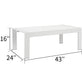 Patio Furniture Metal Coffee Table
