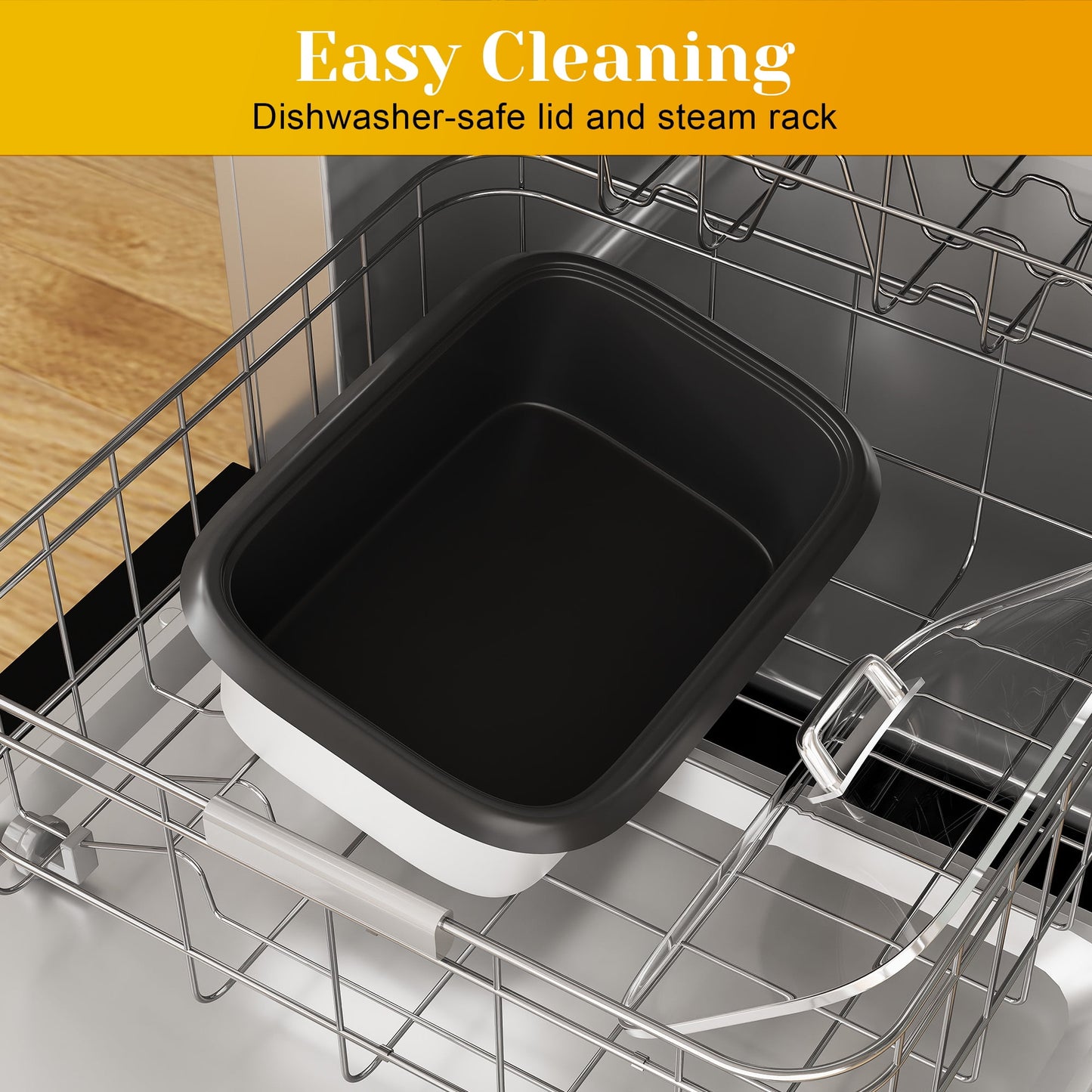 Sunvivi 12-in-1 Digital Slow Cooker Programmable Multi-Cooker, 8 Qt, Auto Shut-Off