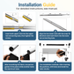 CozyHome Outdoor Roller Shade 10' x 8', Cordless Patio Shade Blind with Crank Handle, 95% UV Protection, Aluminum Privacy Sun Shade for Patio, Gray