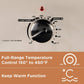 Superjoe 22 Quart Roaster Oven with Self-Basting Lid Turkey Roaster Electric Food Warmer, Stainless Steel