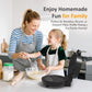 Sunvivi 5 Heart-Shaped Waffle Maker with Adjustable Temp