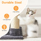 Heynemo Multi-Level Cat Tree Tower for Large Cats with Scratching Posts, Condos, Perch, Hammocks & Toys ¨C Modern Indoor Cat Jungle Gym for 2¨C3 Cats, 19.7" x 15.7" x 35.8", Dark Grey