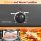 Sunvivi Electric Roaster Oven 20 Qt with Self-Basting Lid, 150-450°F Temp Control, Gray