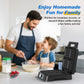 Sunvivi 4-Slice Belgian Waffle Maker, Electric Waffle Iron with Temperature Control, Nonstick Plates & Indicator Lights, Easy Clean