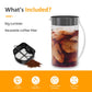 Sunvivi Iced Tea Maker Cold Brew Electric with 2.5-Quart Pitcher, Black