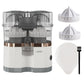 Sunvivi Dual-Head Electric Citrus Juicer with Cleaning Brush, for Fresh Orange, Lemon, Lime, Kiwi, Grapefruit